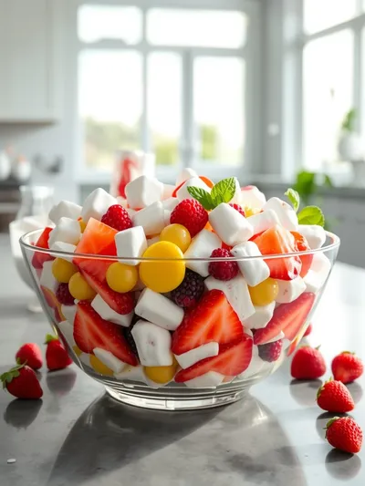 Ambrosia Salad – Creamy Fruit Dessert