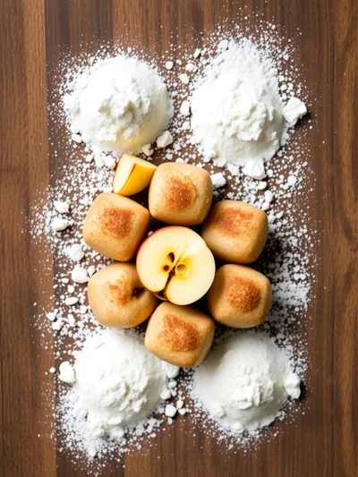 Apple Fritter Bites – Quick & Easy Breakfast Treat - ingredients preparation
