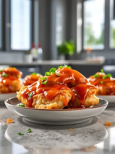 Baked Honey BBQ Chicken Bites