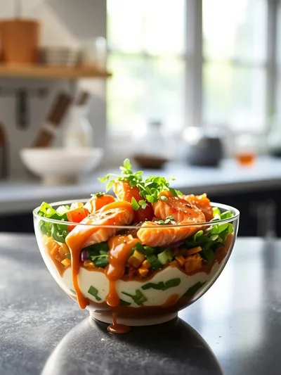 Bang Bang Salmon Bites Bowls