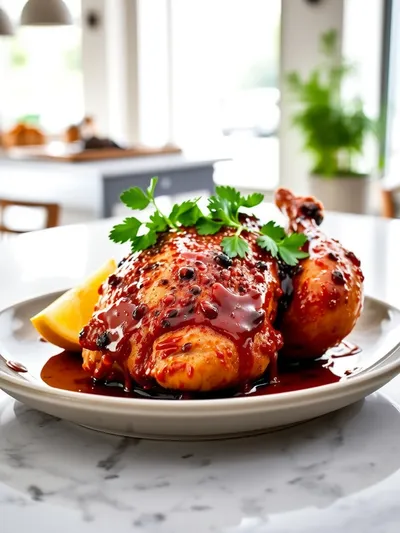 Best BBQ Chicken Recipe - cooking process