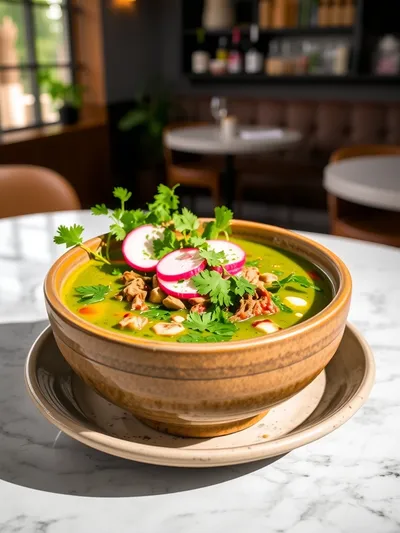 Instant Pot Beef Pozole Verde Recipe - cooking process