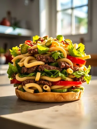 Big Mac Pasta Salad Recipe