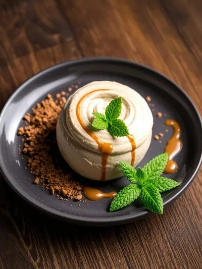 2-Ingredient Biscoff Mousse - cooking process