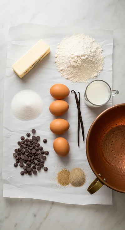 Brioches Roulées Crème Vanille & Pépites de Chocolat - cooking process