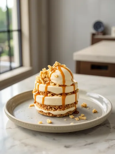 Butter Brickle Frozen Delight - ready to serve