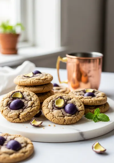 Cadbury Egg Cookies