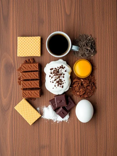 Easy Chocolate Tiramisu in 20 Minutes - ingredients preparation