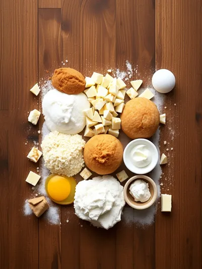 Cinnamon Roll Cake: Soft, Sweet Breakfast Treat - ingredients preparation