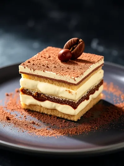 Classic Tiramisu – Elegant Dessert Recipe - ready to serve