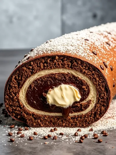 Coffee Swiss Roll