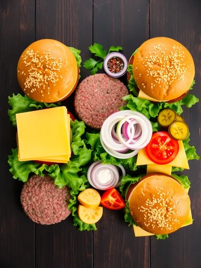 Crack Burgers – Easy Weeknight & Guest-Ready Recipe - ingredients preparation