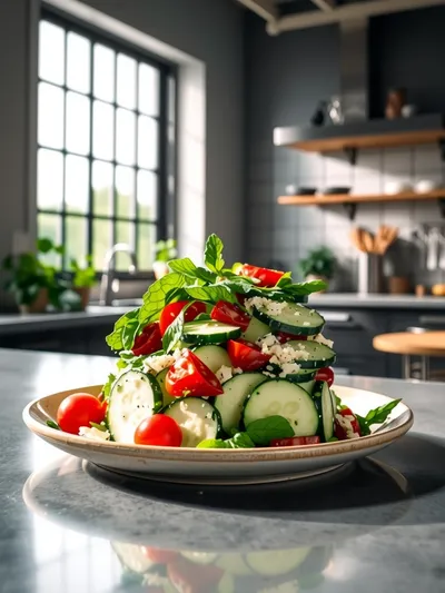 Creamy Cucumber Salad