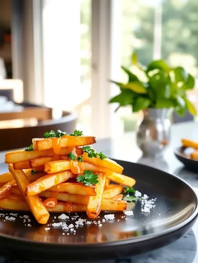 Crispy Home Fries Recipe – Quick & Easy Breakfast - ready to serve