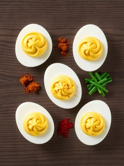 Deviled Egg Chicks: Cute Appetizer Recipe - ingredients preparation