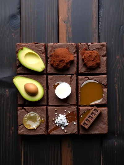 Flourless Avocado Brownies – Moist, Guilt‑Free Treat - ingredients preparation
