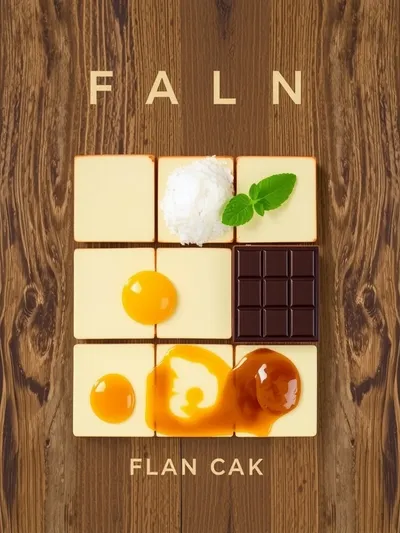 French Chocolate Flan - ingredients preparation