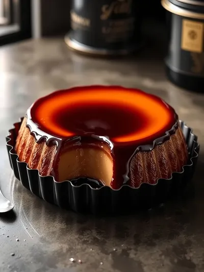 French Chocolate Flan