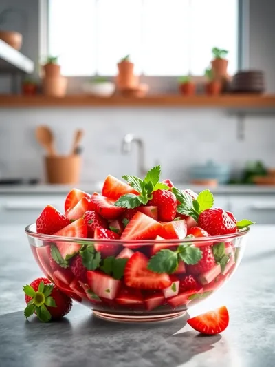 Fresh Strawberry Salsa Recipe