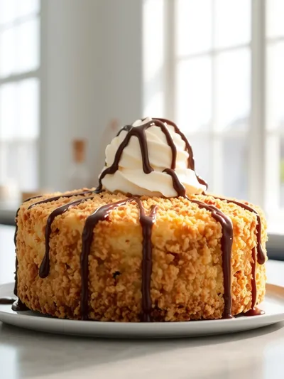 Fried Ice Cream Cake Recipe