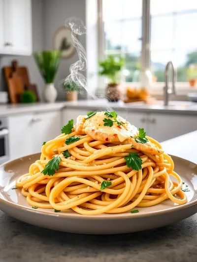 Garlic Parmesan Linguine – Creamy 20‑Minute Meal