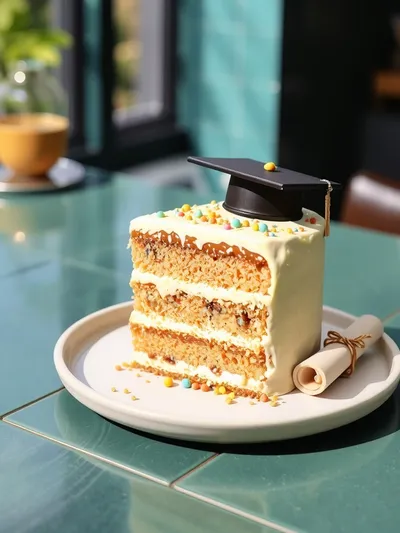 Graduation Cake Recipe – Fun & Festive - cooking process
