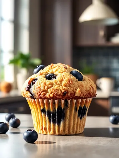 Healthy Blueberry Muffins – Diabetic-Friendly Breakfast