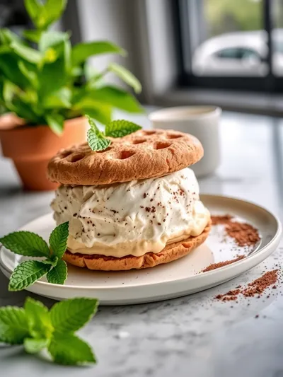Ice Cream Sandwich Recipe - ready to serve