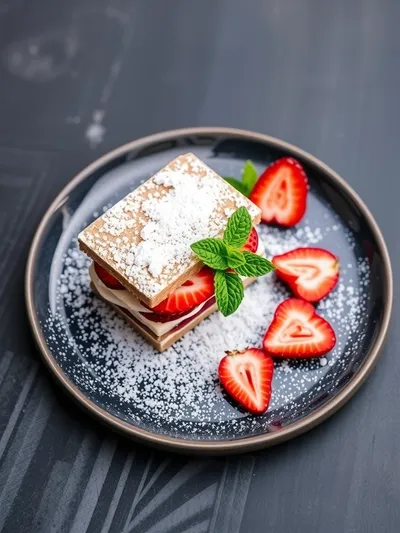 Japanese Strawberry Sandwich - ready to serve