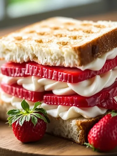 Japanese Strawberry Sandwich