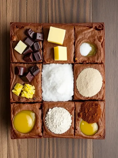 Lemon BrownieS: Bright & Fudgy Citrus Bars - ingredients preparation