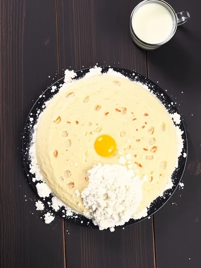 Light and Fluffy Sponge Cake – Simple Dessert - ingredients preparation