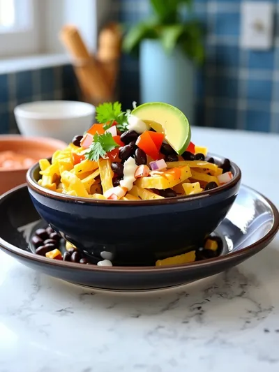 Loaded Potato Taco Bowl – Quick & Easy Meal - cooking process