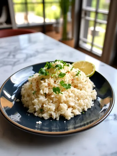 Mexican Sour Cream Rice Recipe - cooking process
