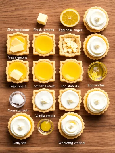Mini Lemon Meringue Tarts – Quick & Easy Dessert - ingredients preparation