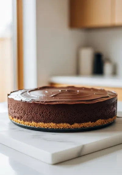 No-Bake Chocolate Cheesecake – Easy Dessert