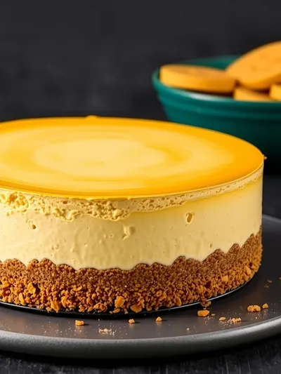 No-Bake Speculoos Cheesecake