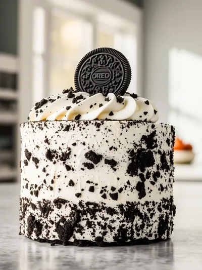 Oreo Ice Cream Cake – Easy Dessert Recipe