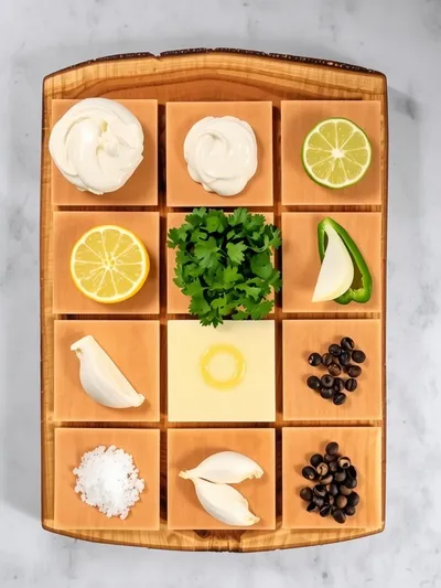 Easy Quesadilla Sauce Recipe - ingredients preparation