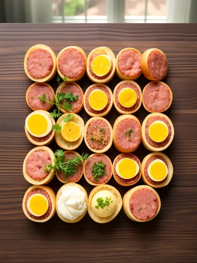 Sausage Egg Breakfast Rolls – Quick & Delicious - ingredients preparation