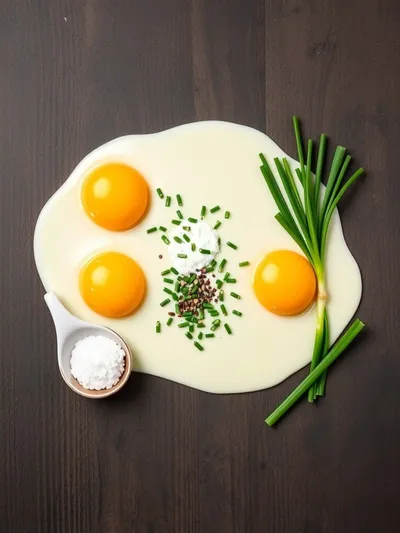 Best Scrambled Eggs Recipe - ingredients preparation