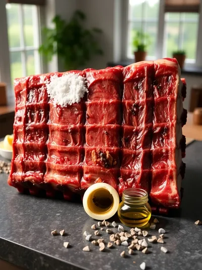 Smoked Party Beef Ribs – Easy Crowd‑Pleaser - ingredients preparation