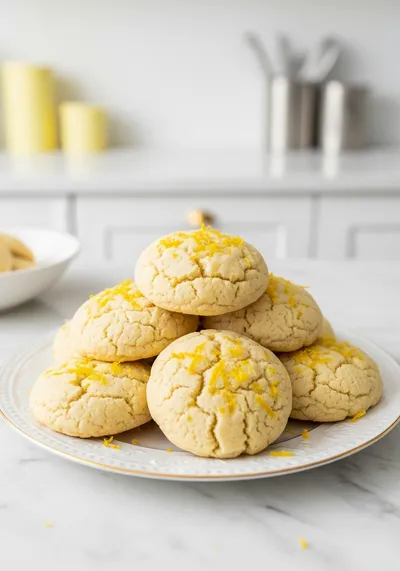 Soft & Chewy Lemon Cookies