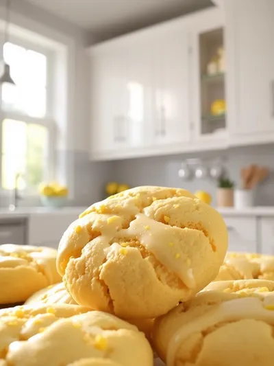 Soft & Chewy Lemon Cookies