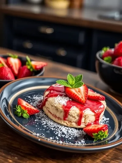 Strawberry Cheesecake Cookies - Soft Jammy Treat - ready to serve