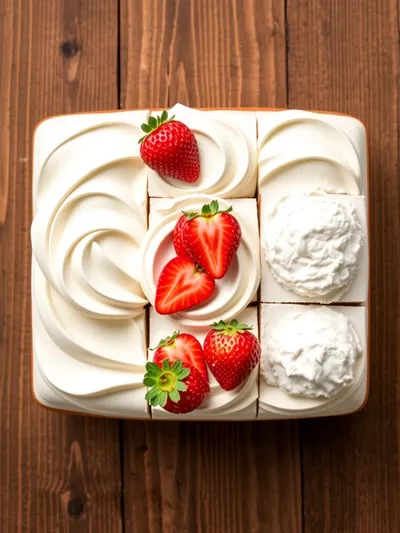 Strawberry Cloud Cake – 3‑Ingredient No‑Bake Recipe - ingredients preparation
