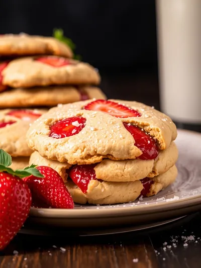 Strawberry Cookies – Quick & Easy Dessert
