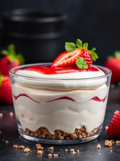 Strawberry Mousse – Light, Fluffy Dessert