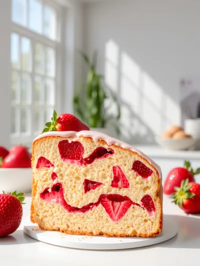 Strawberry Pound Cake – Fresh Strawberry Recipe