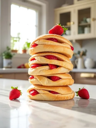 Ultimate Strawberry Rolls